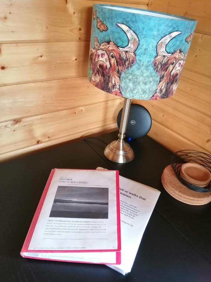 Skye Coorie Cabin Breakish Exterior foto